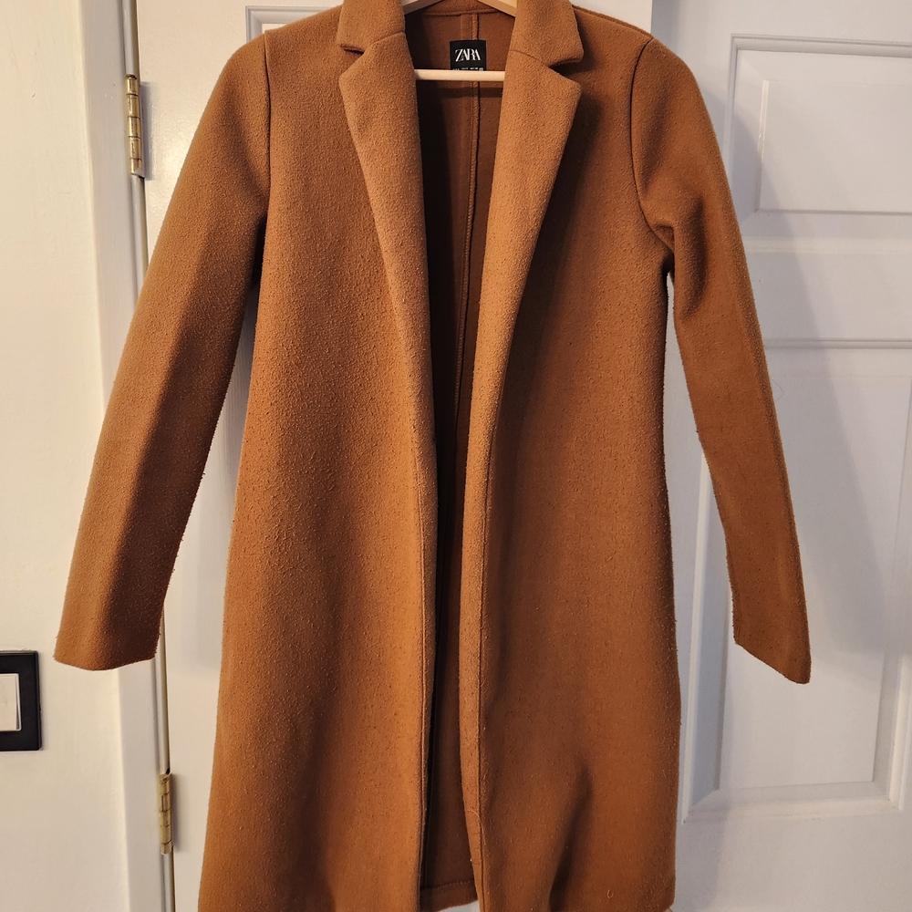 Zara Brown Long Coat